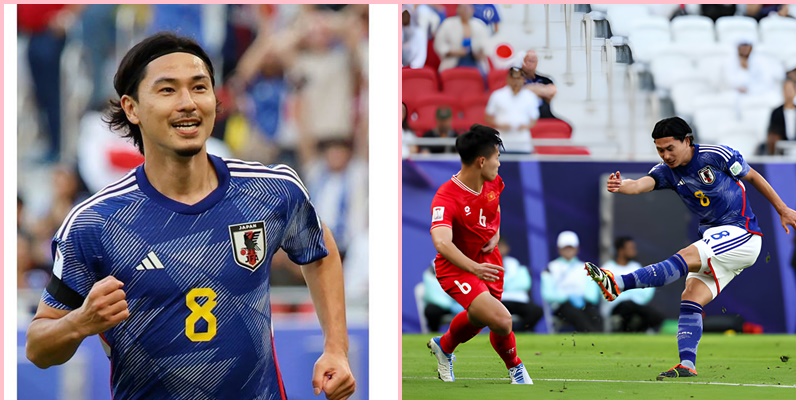 Minamino là ngôi sao sáng nhất đội tuyển Nhật Bản ở trận thắng Việt Nam
